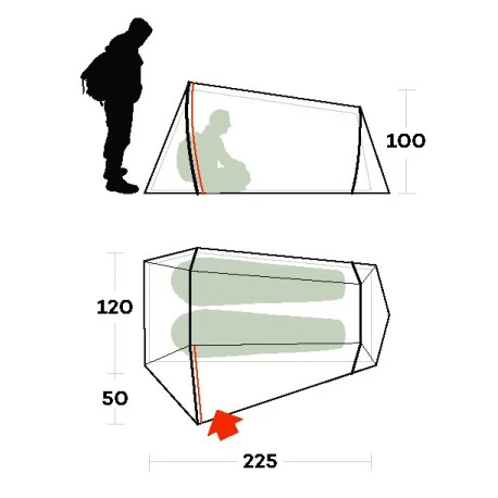 Tenda Ferrino Lightent 2 PRO 4 Tenda Ferrino Lightent 2 PRO - immagine 2